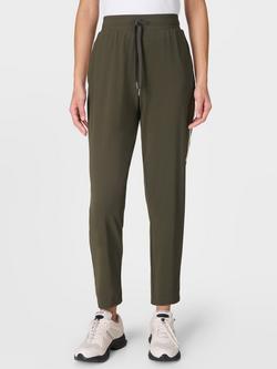 Sweaty Betty Explorer Side Stripe 27" Trousers, Nori Green, Nori Green