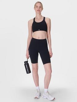 Sweaty Betty Power Medium Support Seam-Free Bra - view 2, Black