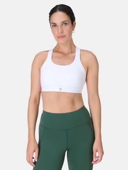Sweaty Betty Power Medium Support Seam-Free Bra, White