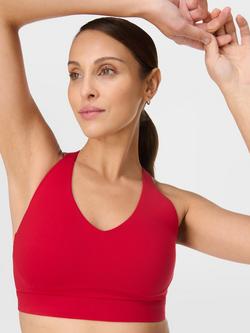 Sweaty Betty Power Pulse Sports Bra - view 2, Pepper Red