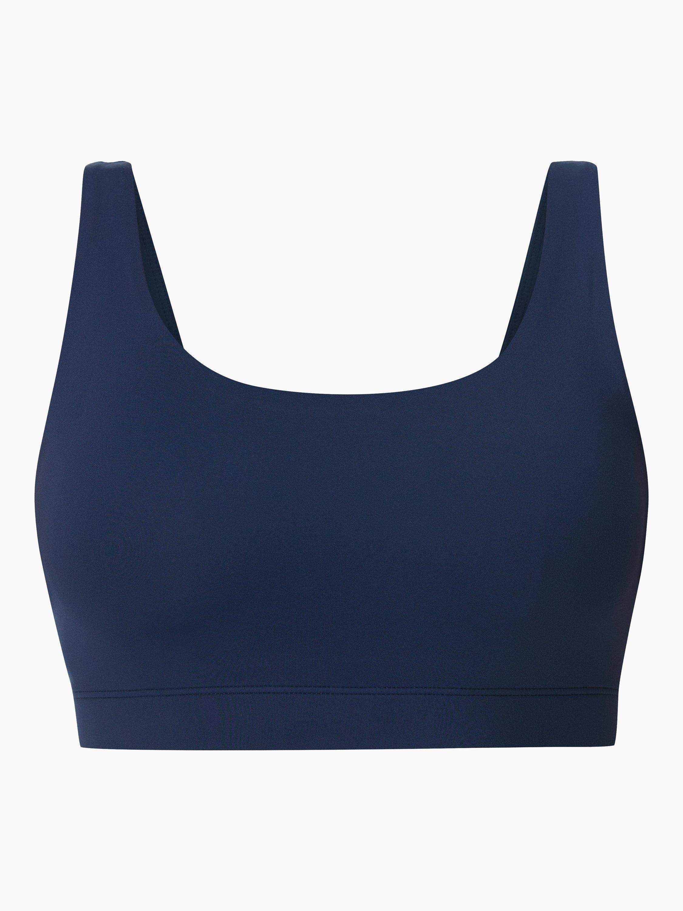 Product image 2 of 5, which shows Sweaty Betty All Day Bralette, Navy Blue, XXS