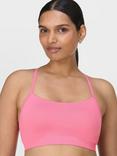 Sweaty Betty Spirit Restored Yoga Sports Bra, Lollipop Pink