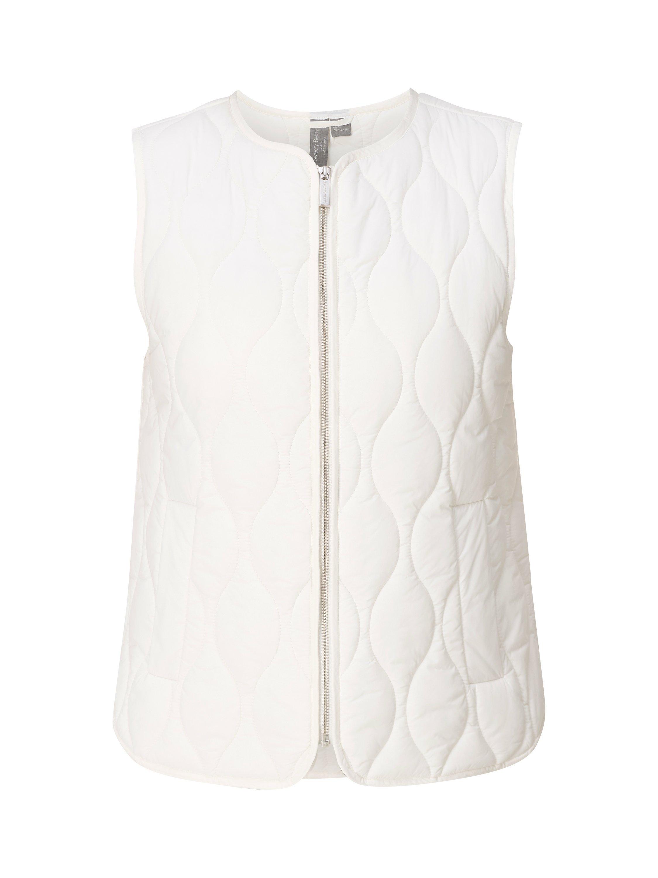Product image 8 of 8, which shows Sweaty Betty On The Move Gilet, Lily White, XXS