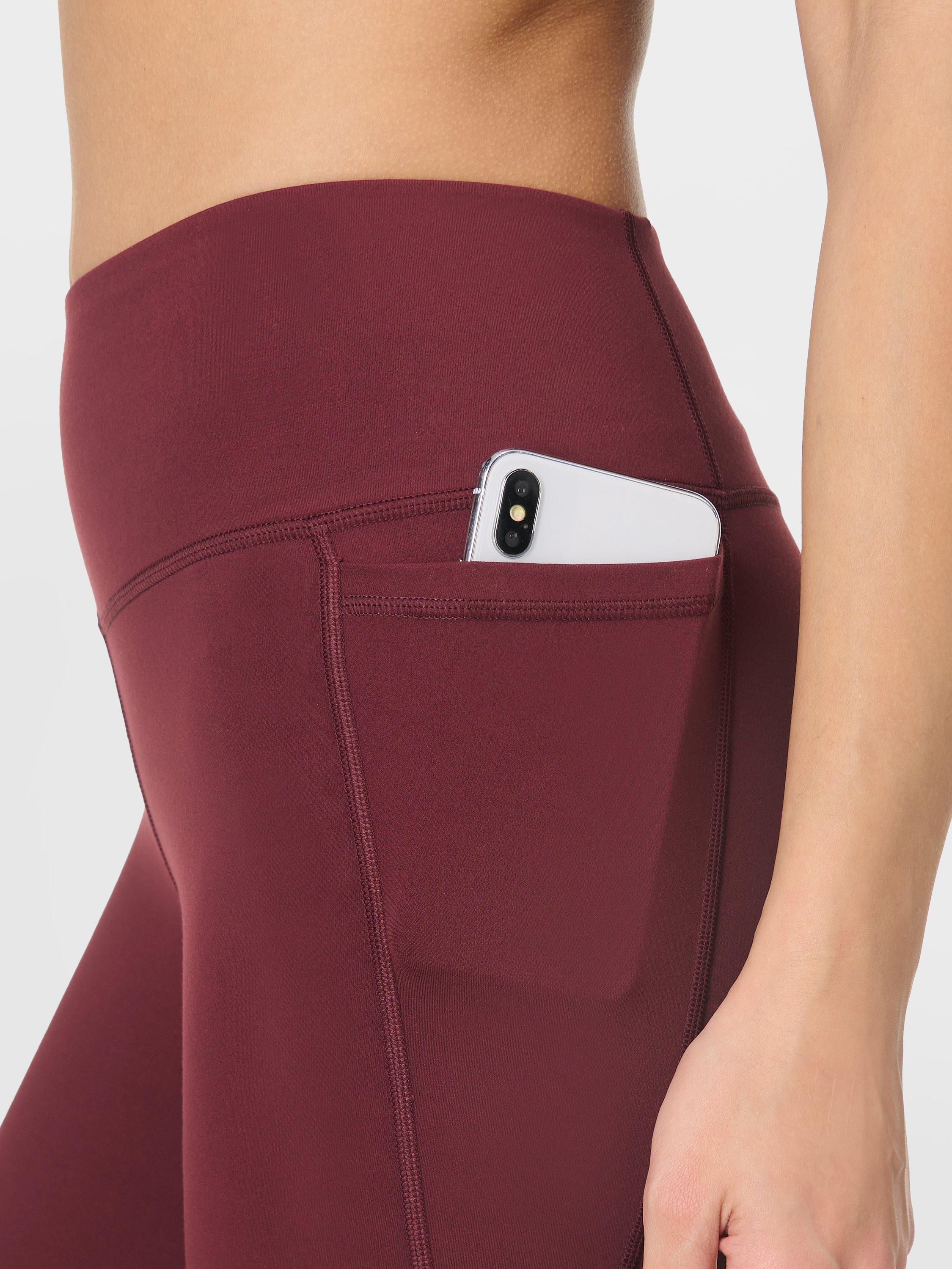 Product image 6 of 8, which shows Sweaty Betty Ultimate Studio Leggings, Garnet Red, M