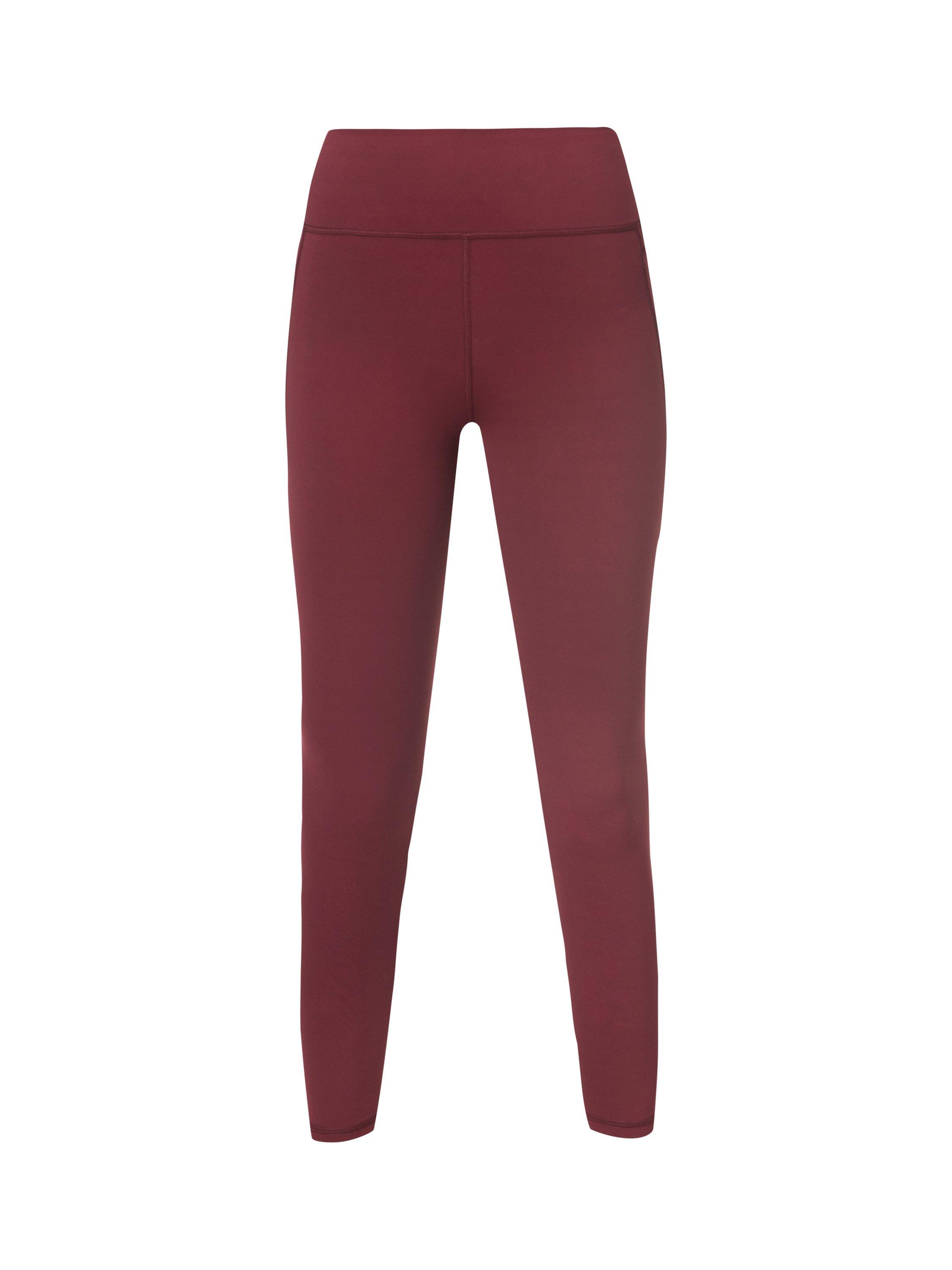 Product image 8 of 8, which shows Sweaty Betty Ultimate Studio Leggings, Garnet Red, M