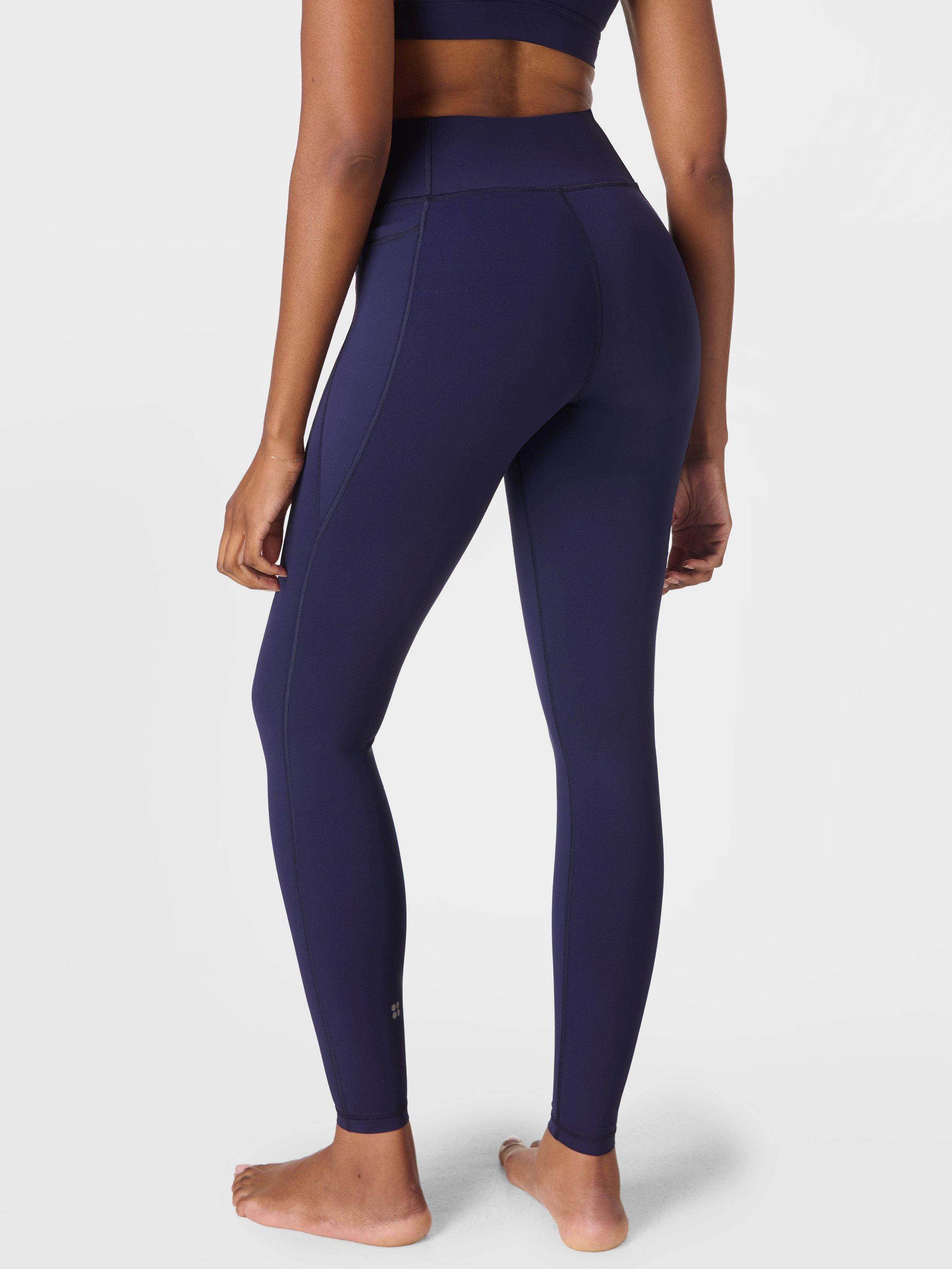 Product image 2 of 6, which shows Sweaty Betty Ultimate Studio Leggings, Midnight Navy Blue, XXS