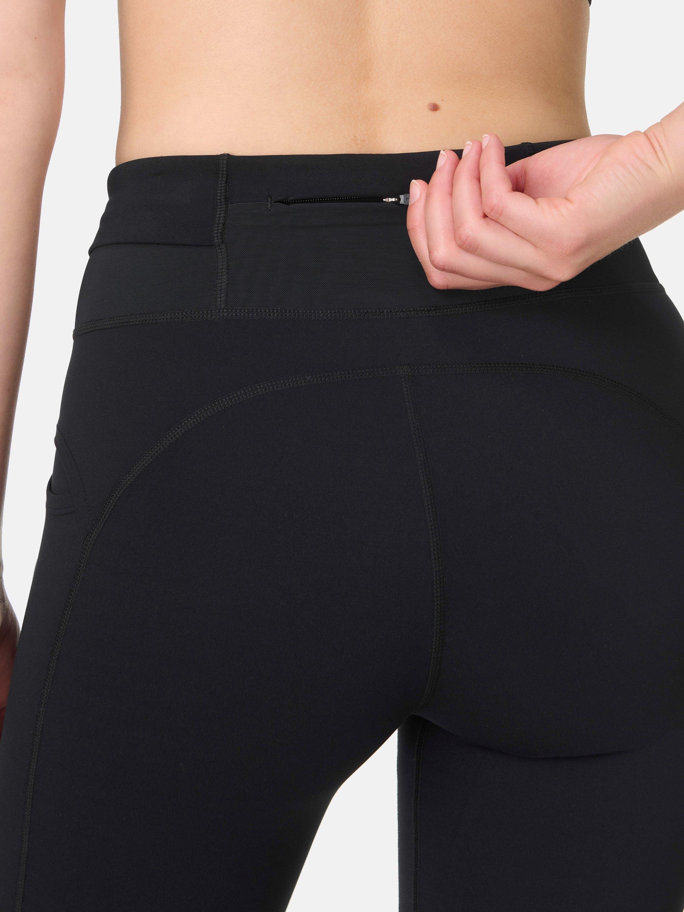 Product image 6 of 8, which shows Sweaty Betty Runners High Leggings, Black, XXS