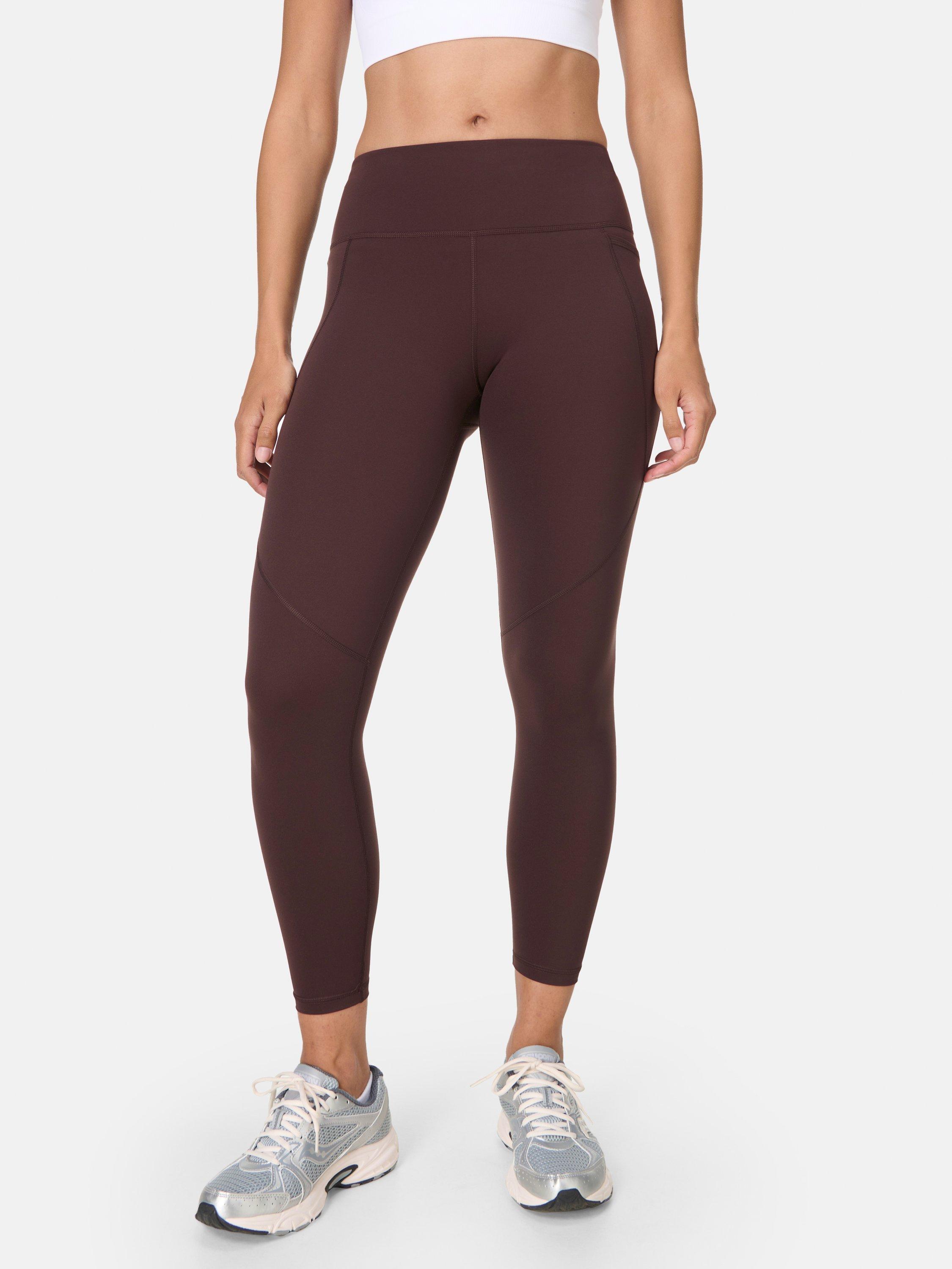 Sweaty Betty Power 7/8 Workout Leggings, Sable Brown