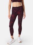 Sweaty Betty Power 7/8 Workout Leggings, Red/Multi
