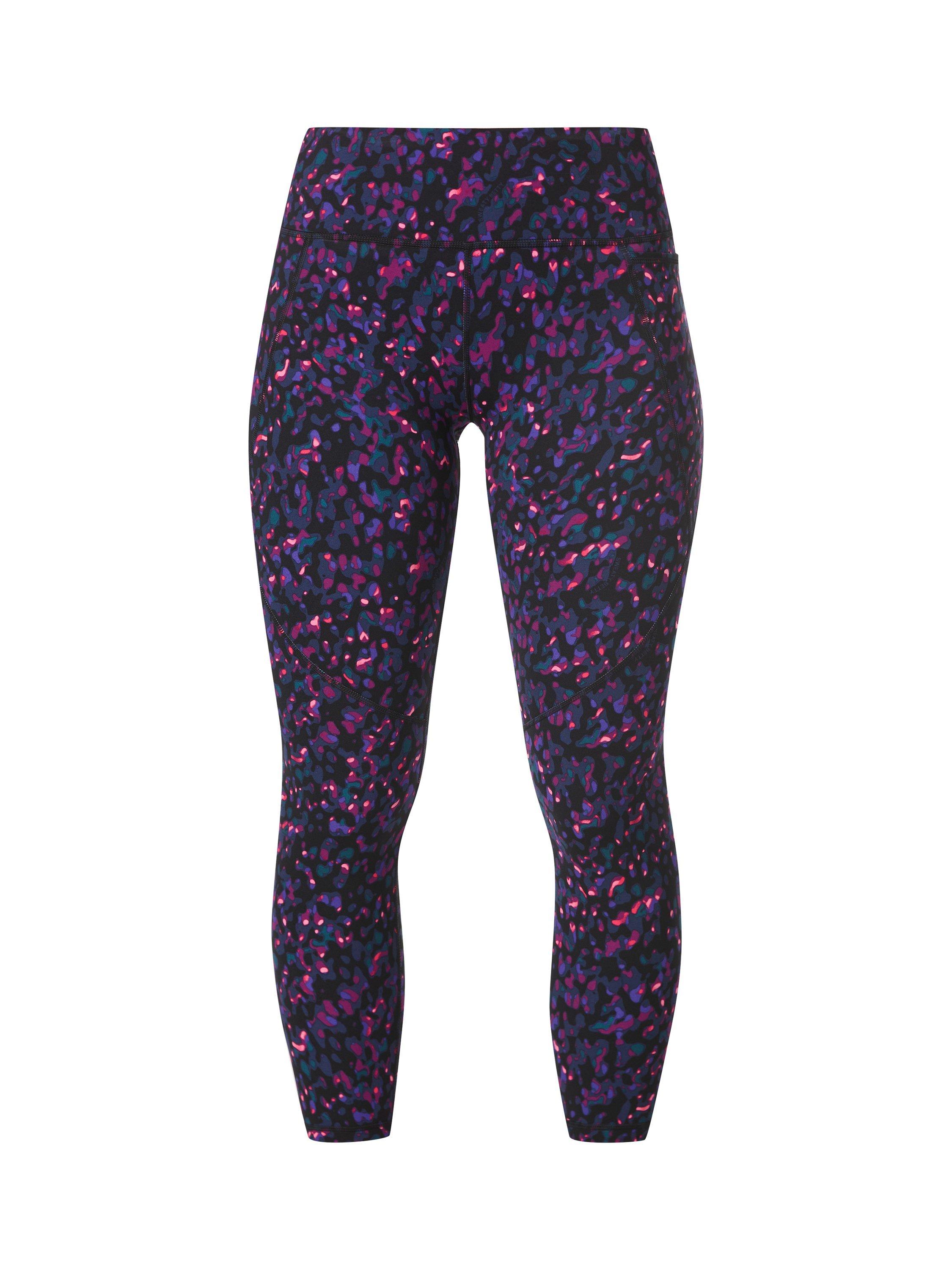 Product image 6 of 9, which shows Sweaty Betty Power 7/8 Workout Leggings, Black Liquid Dab, XXS