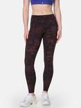 Sweaty Betty Power Workout Leggings, Brown Tortoise Print