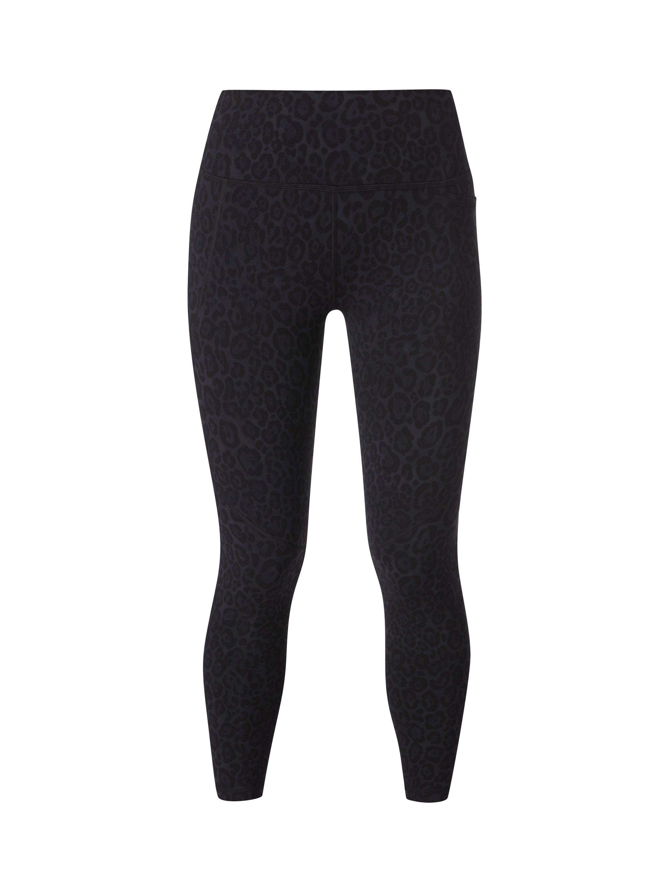 Product image 8 of 10, which shows Sweaty Betty Power Workout Leggings, Black Wild Leopard, XXS
