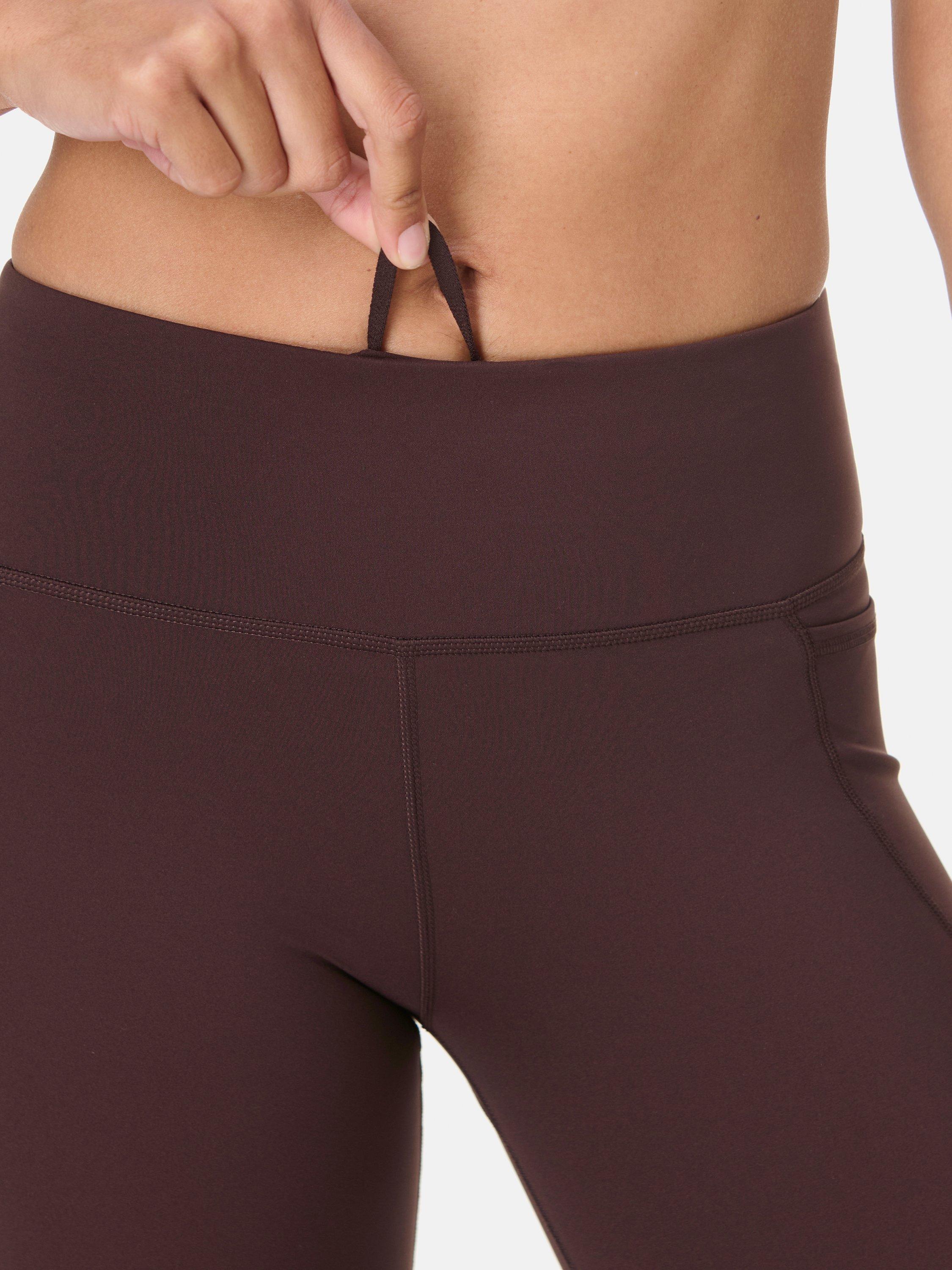 Product image 9 of 10, which shows Sweaty Betty Power Workout Leggings, Sable Brown, XXS