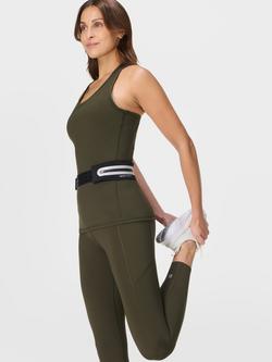 Sweaty Betty Power UltraSculpt High Waisted 7/8 Gym Leggings - view 2, Nori Green
