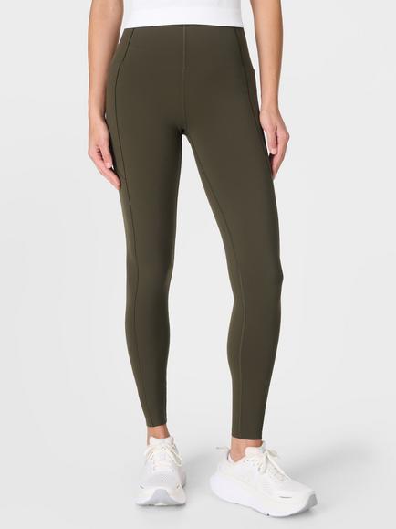 Sweaty Betty Power Ultra Sculpt High Waisted Gym Leggings, Nori Green