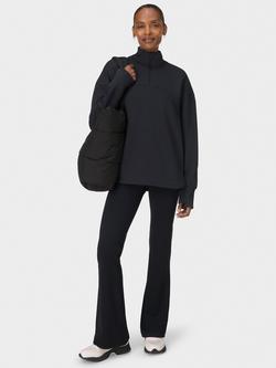 Sweaty Betty Ultimate Studio Midlayer Top - view 2, Black