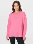 Sweaty Betty After Class Longline Sweatshirt, Lollipop Pink