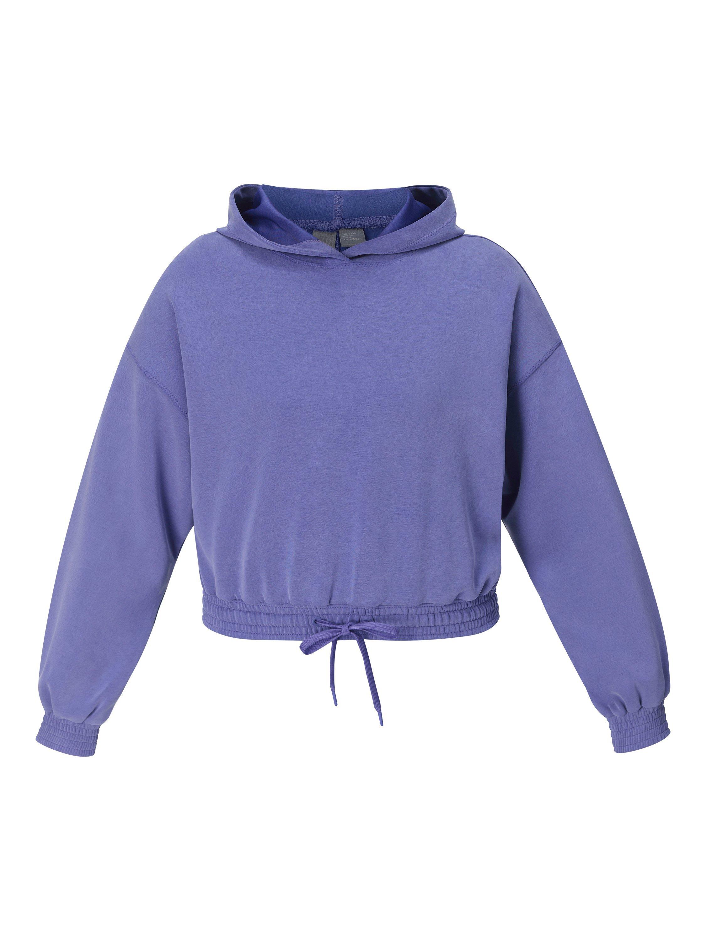 Sweaty Betty Sand Wash CloudWeight Crop Hoodie