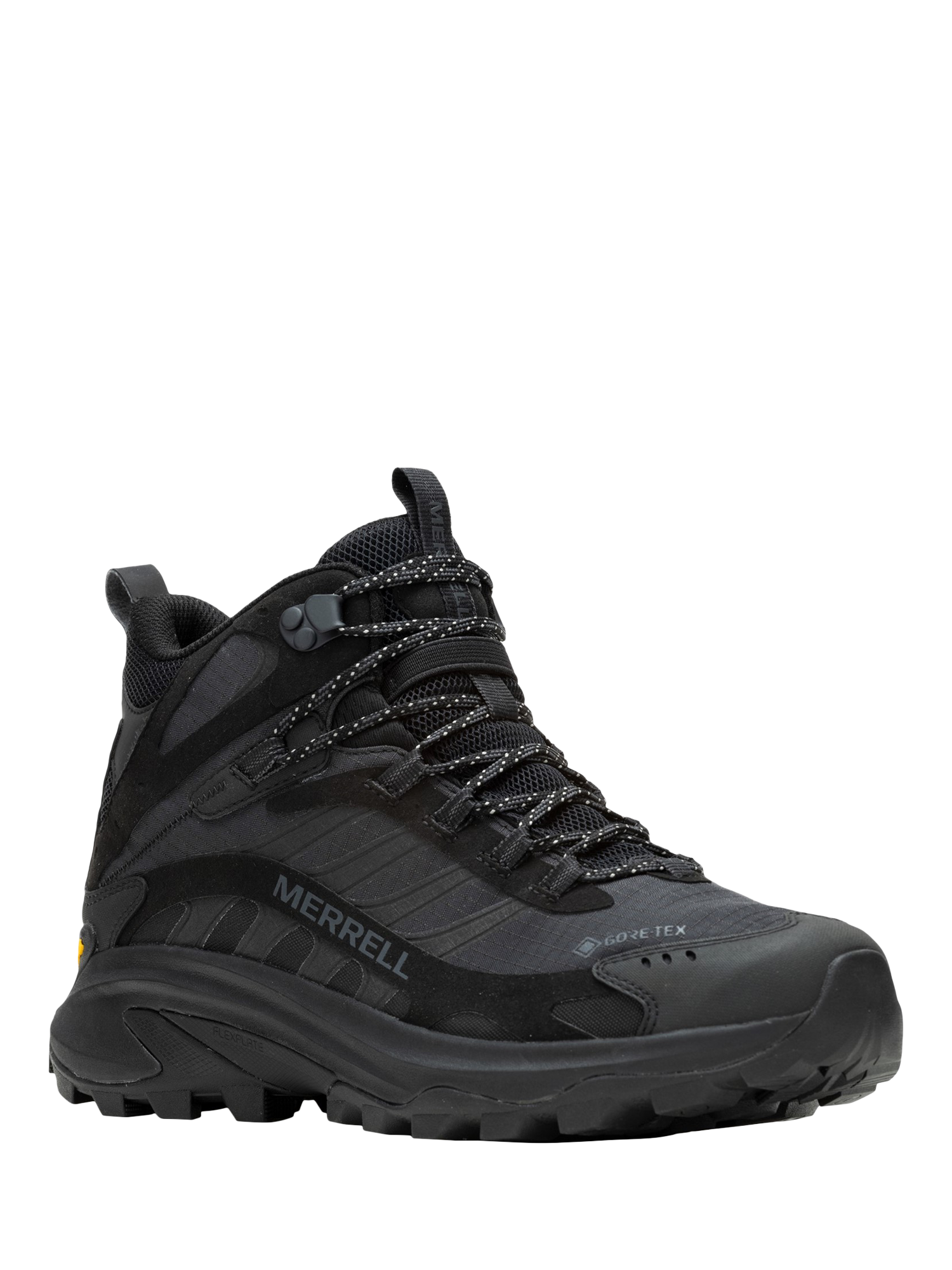 Product image 2 of 5, which shows Merrell Moab Speed 2 Mid Gore-Tex Hiking Shoes, Black, 7