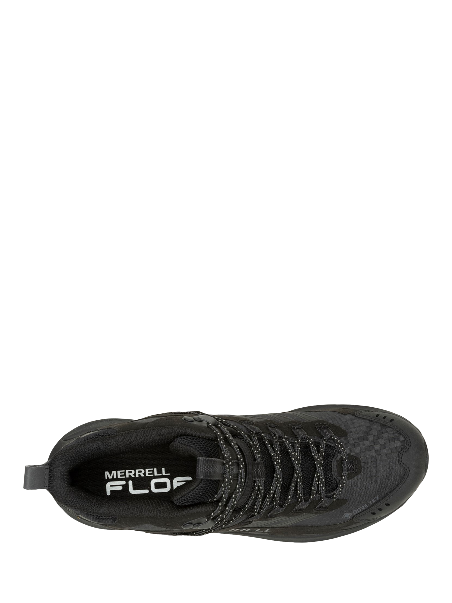 Product image 5 of 5, which shows Merrell Moab Speed 2 Mid Gore-Tex Hiking Shoes, Black, 7