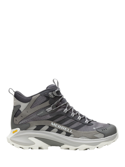 Merrell Moab Speed 2 Mid Gore-Tex Hiking Shoes, Grey, Grey