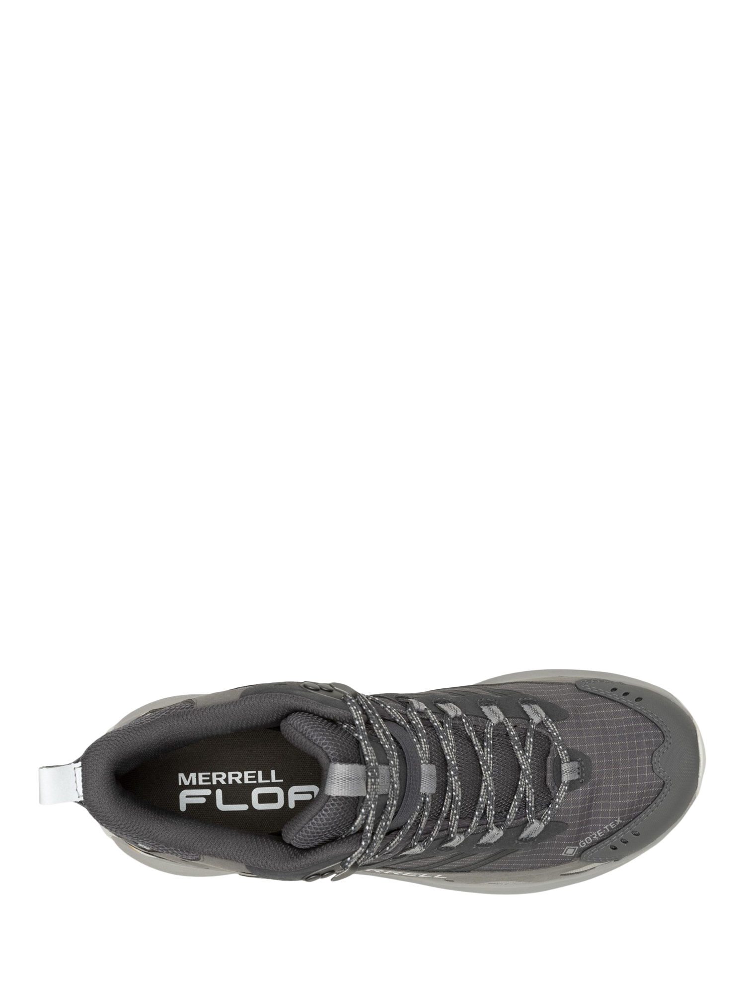 Product image 5 of 5, which shows Merrell Moab Speed 2 Mid Gore-Tex Hiking Shoes, Grey, 7