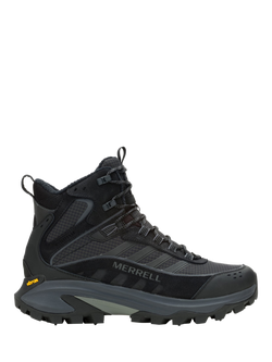 Merrell Moab Speed 2 Thermo Mid Suede Hiking Boots, Black, Black