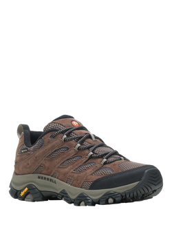 Merrell Moab 3 Gore-Tex Suede Hiking Shoes, Dark Brown - view 2, Dark Brown