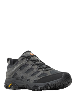 Merrell Moab 3 Suede Hiking Shoes, Dark Grey - view 2, Dark Grey