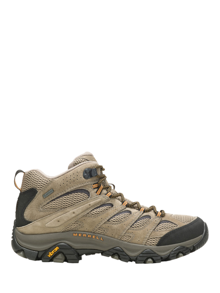 Merrell Moab 3 Mid Gore-Tex Suede Hiking Shoes, Light Brown