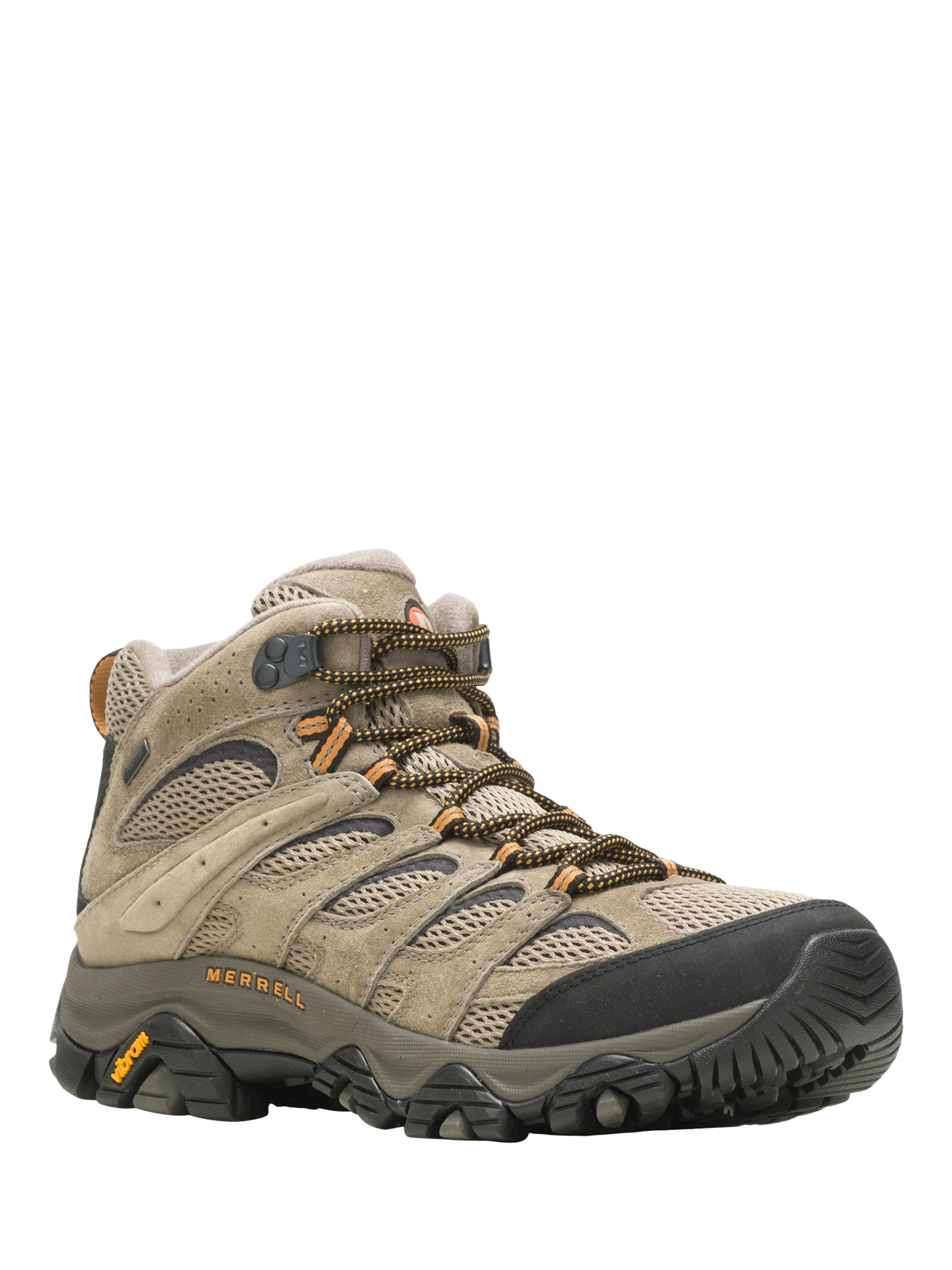 Product image 2 of 5, which shows Merrell Moab 3 Mid GTX Hiking Shoes, Light Brown, 7