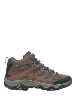 Merrell Moab 3 Mid Gore-Tex Suede Hiking Shoes, Dark Brown, Dark Brown