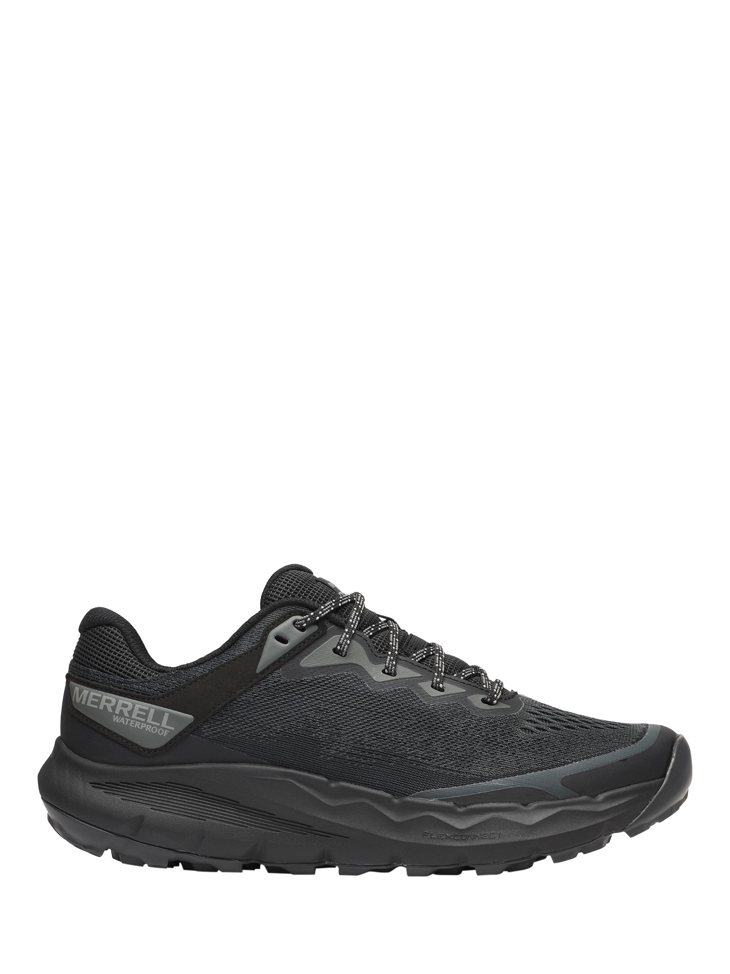 Product image 1 of 5, which shows Merrell Nova 4 Trail Running Shoes, Black, 7