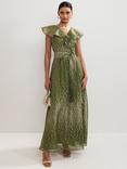 Phase Eight Collection 8 Astrid Silk Rich Maxi Dress, Green