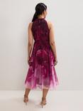 Phase Eight Petite Bethany Floral Ombre Dress, Multi