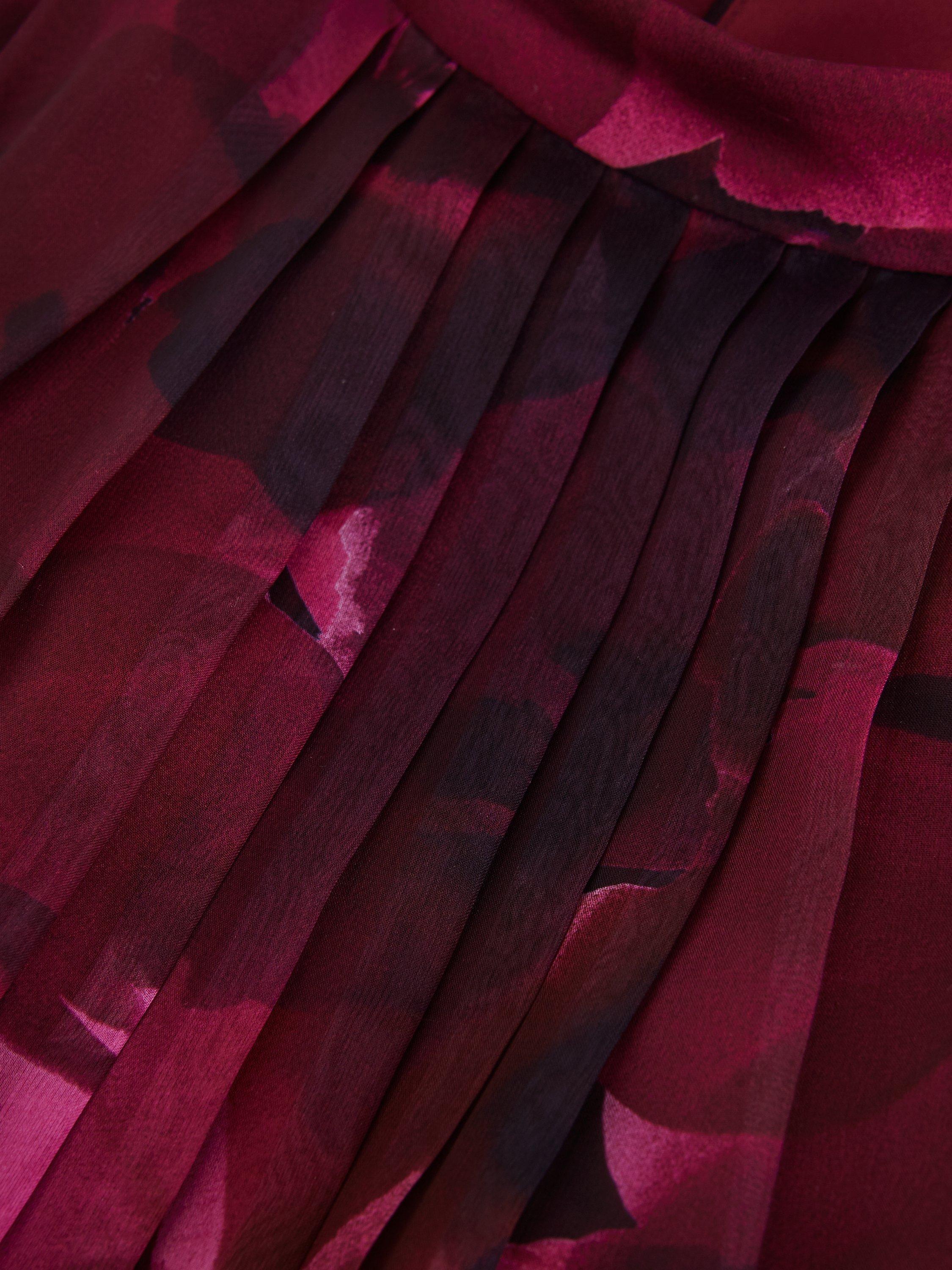 Product image 6 of 7, which shows Phase Eight Petite Bethany Floral Ombre Dress, Multi, 6
