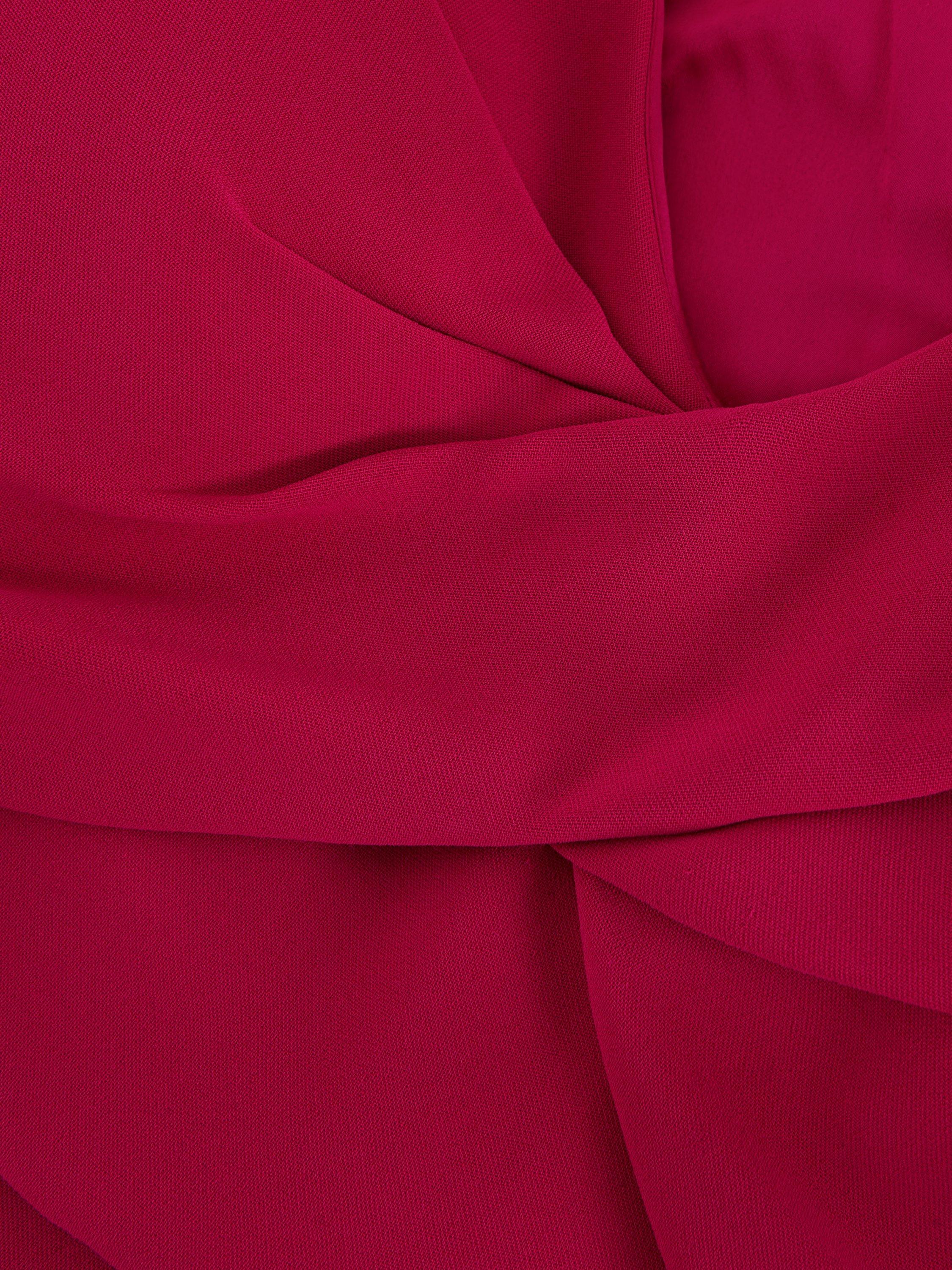 Product image 6 of 7, which shows Phase Eight Petite Hetty Tailored Jumpsuit, Pink, 8