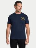 Raging Bull International Shield T-Shirt, Navy