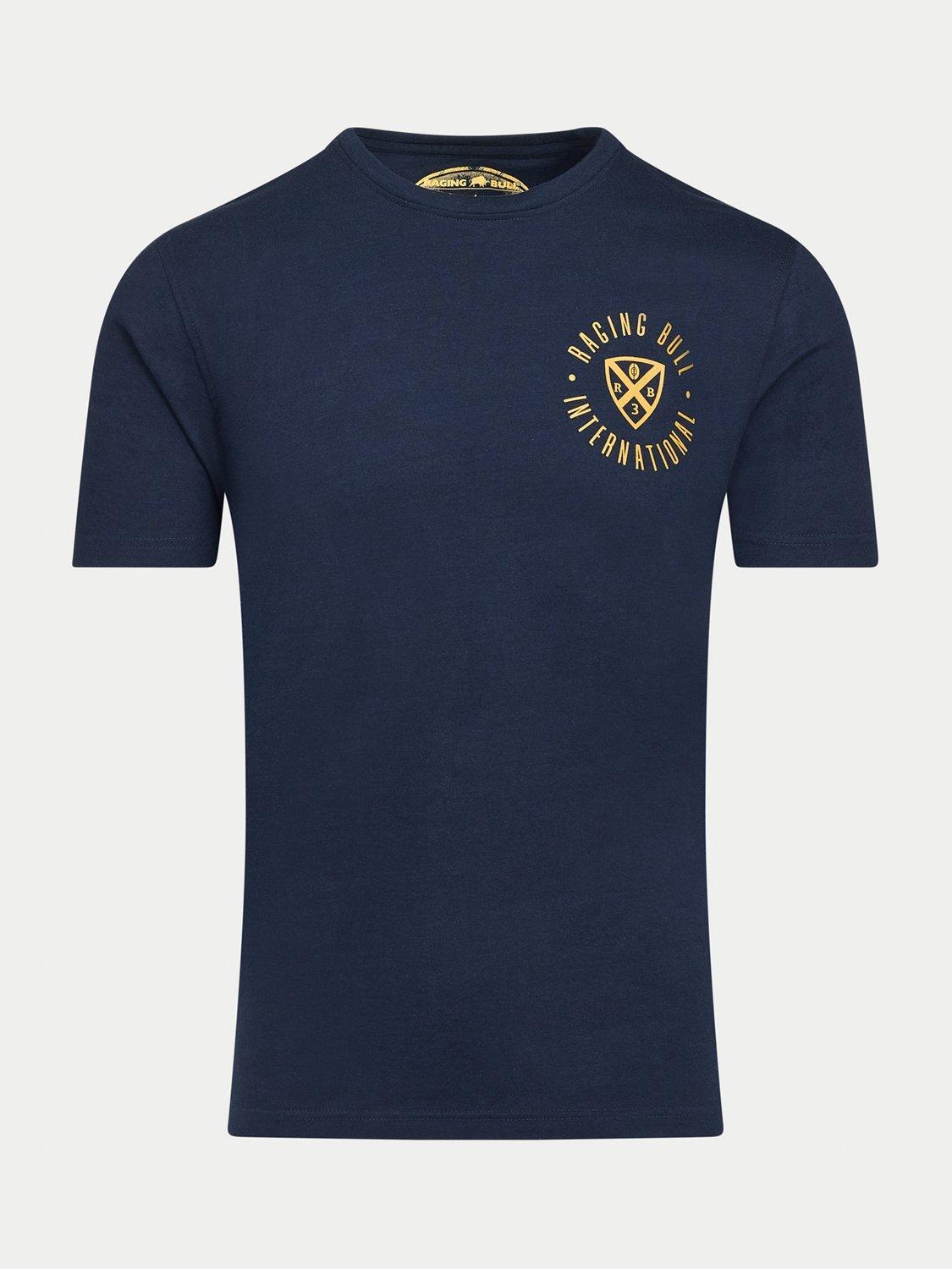 Product image 2 of 7, which shows Raging Bull International Shield T-Shirt, Navy, S