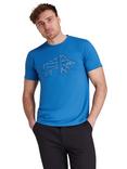 Raging Bull Stitch Embroidered T-Shirt, Teal
