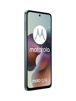 Motorola Moto g56 Smartphone, Android, 8GB RAM, 6.7”, 5G, SIM Free, 256GB - view 2, Pantone Grey Mist