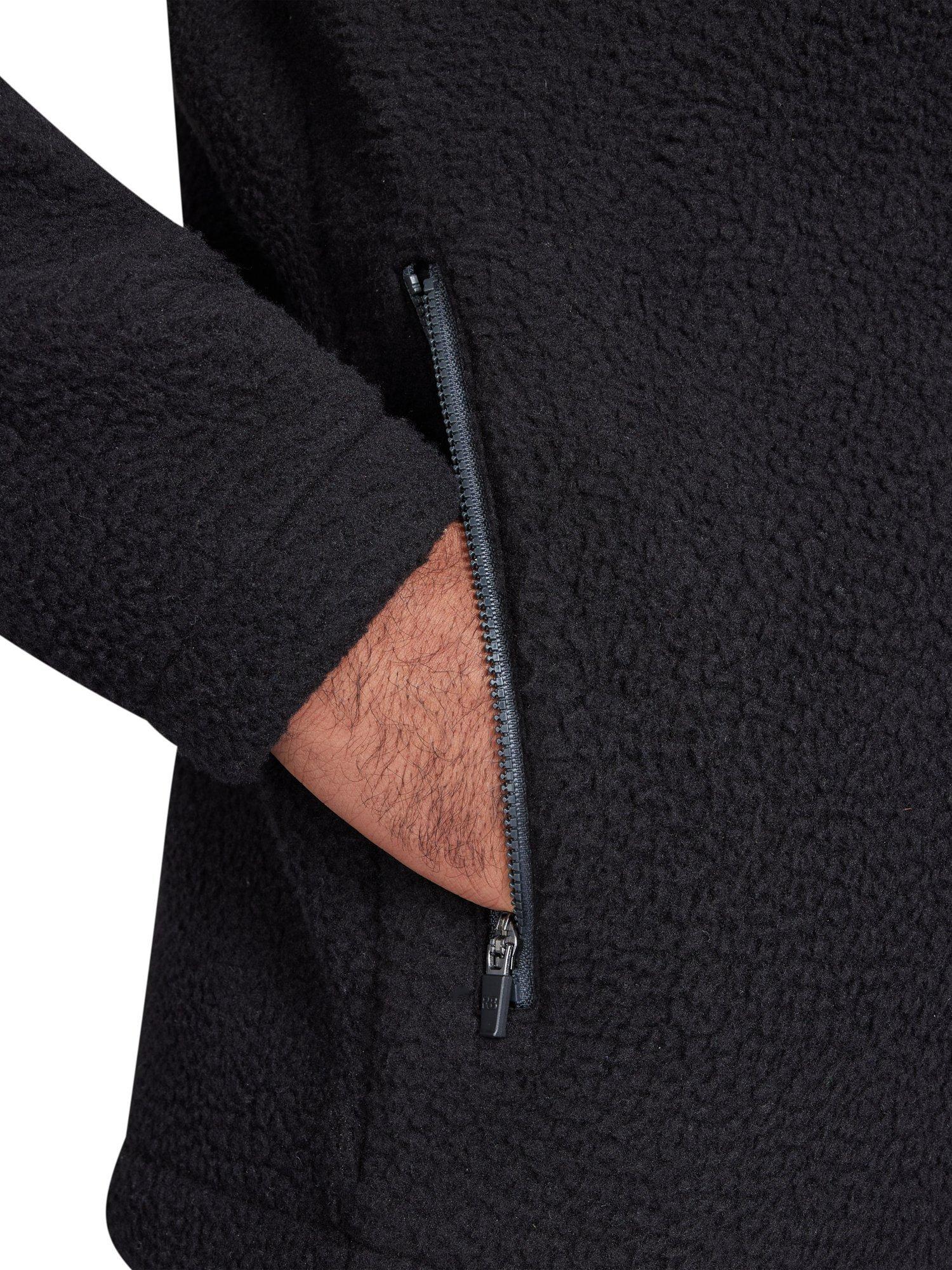 Product image 6 of 6, which shows Raging Bull Heavy Fleece Jacket, Black, S