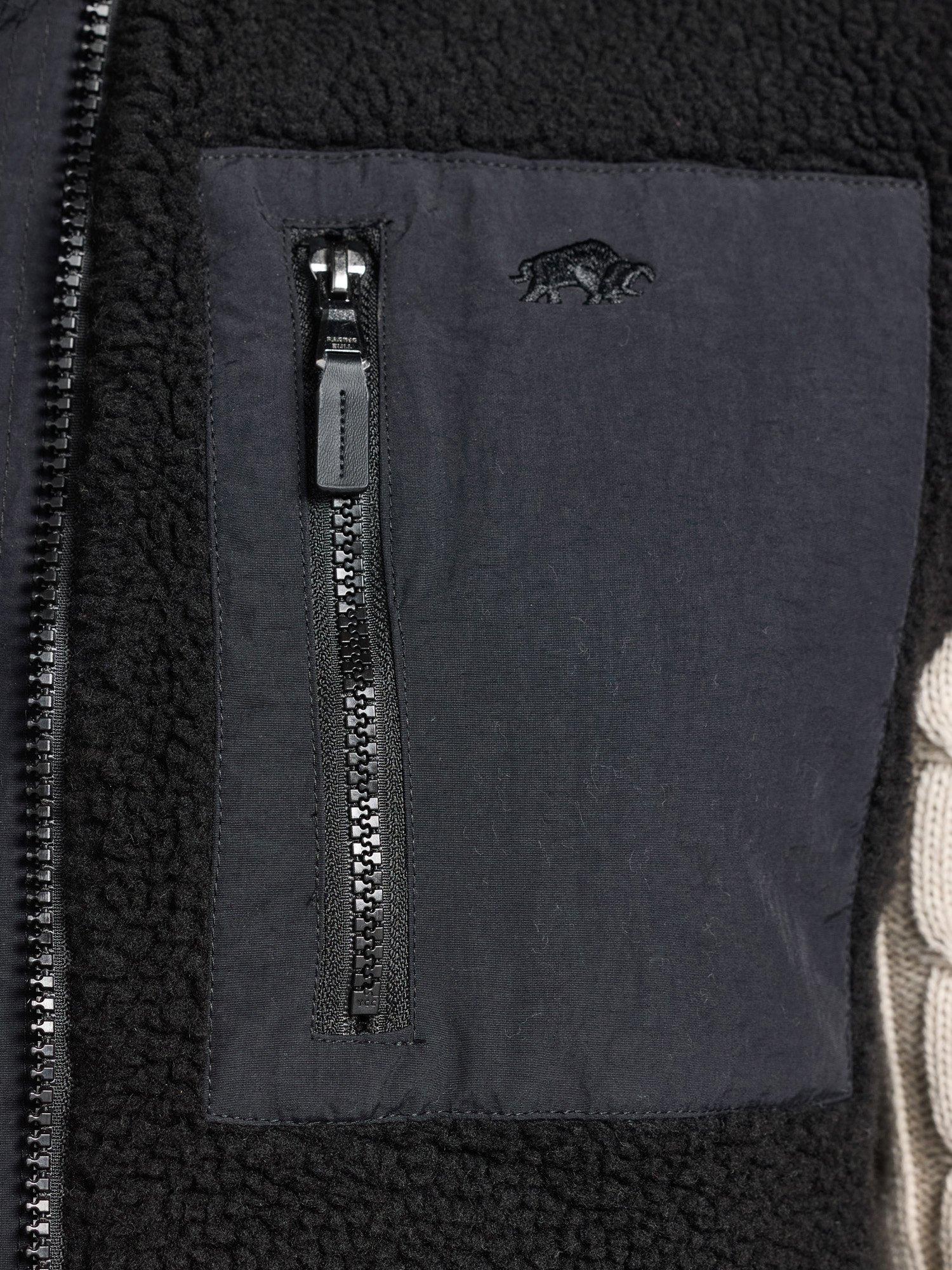 Product image 5 of 8, which shows Raging Bull Heavy Borg Fleece Gilet, Black, S