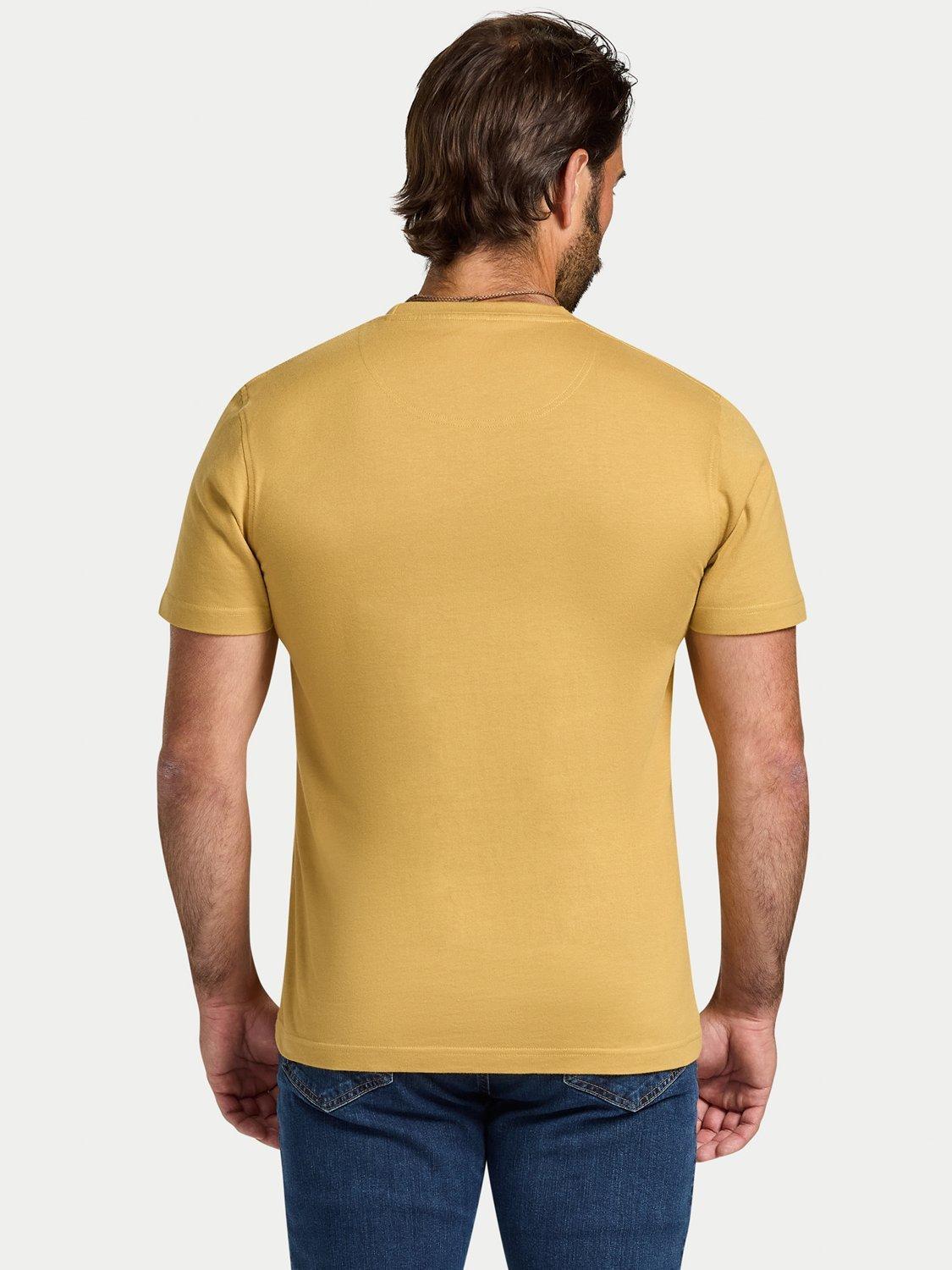 Product image 3 of 6, which shows Raging Bull Cotton Classic T-Shirt, Mustard, S