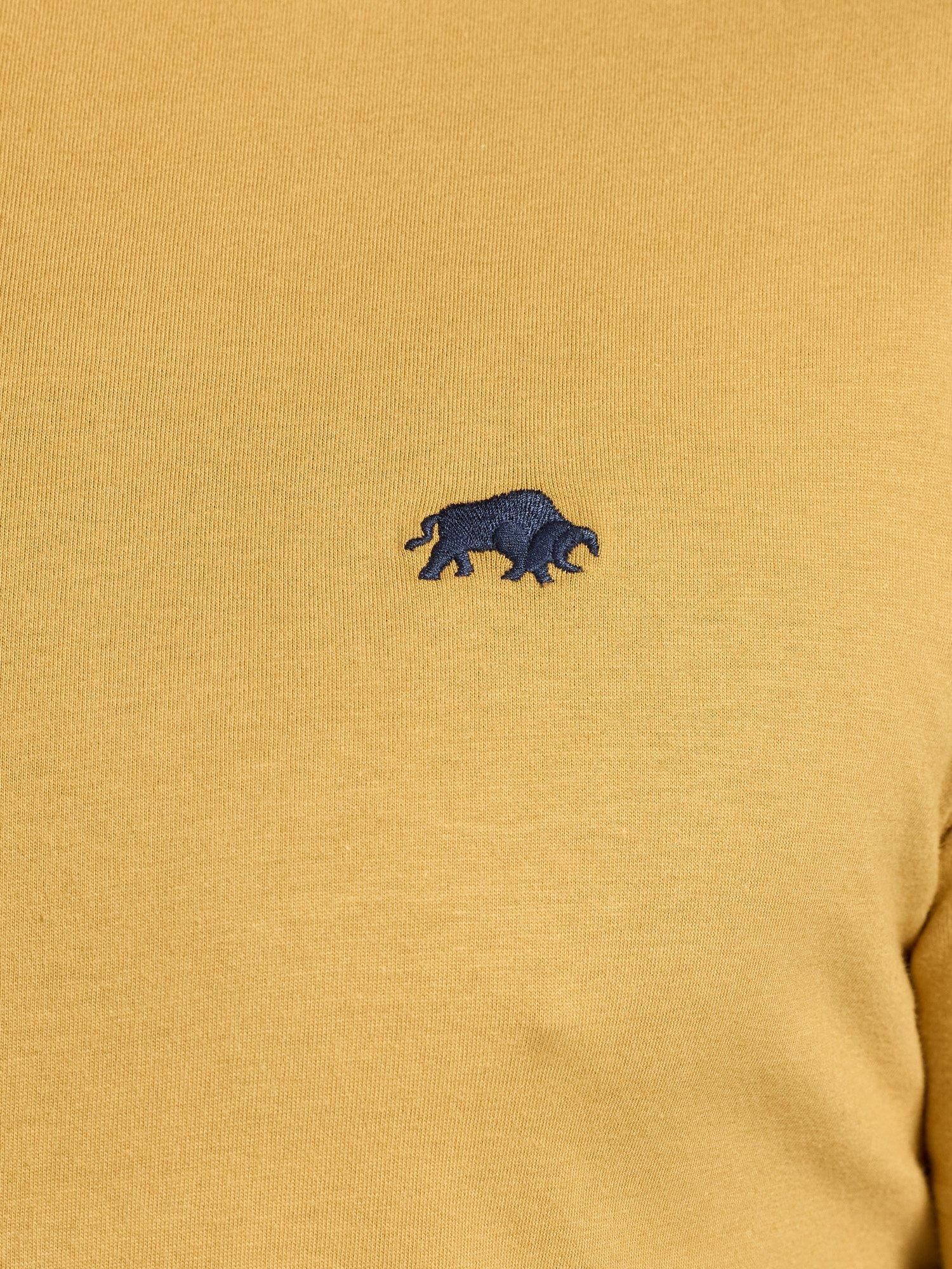Product image 4 of 6, which shows Raging Bull Cotton Classic T-Shirt, Mustard, S