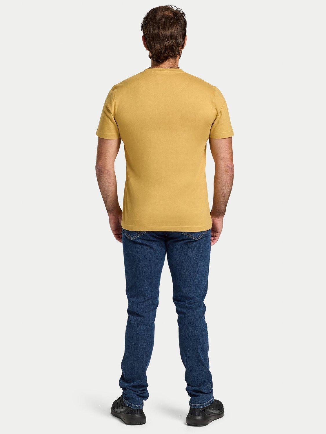 Product image 6 of 6, which shows Raging Bull Cotton Classic T-Shirt, Mustard, S