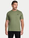 Raging Bull Cotton Classic T-Shirt, Khaki