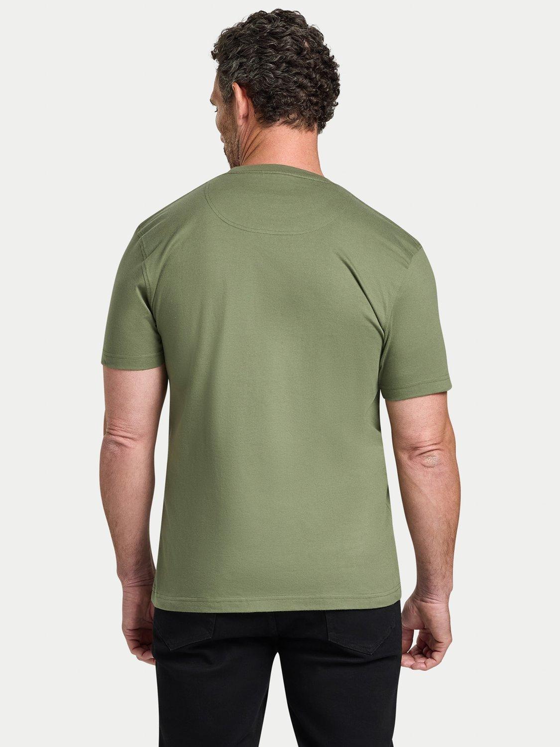 Product image 3 of 6, which shows Raging Bull Cotton Classic T-Shirt, Khaki, S
