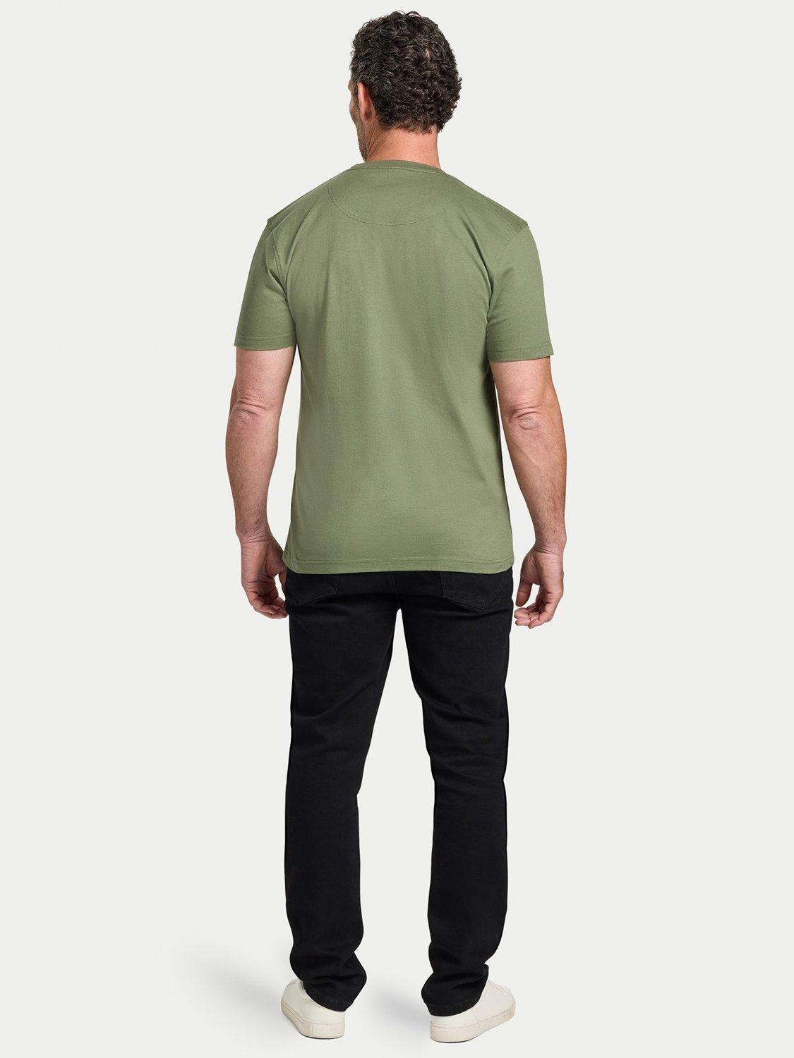 Product image 6 of 6, which shows Raging Bull Cotton Classic T-Shirt, Khaki, S