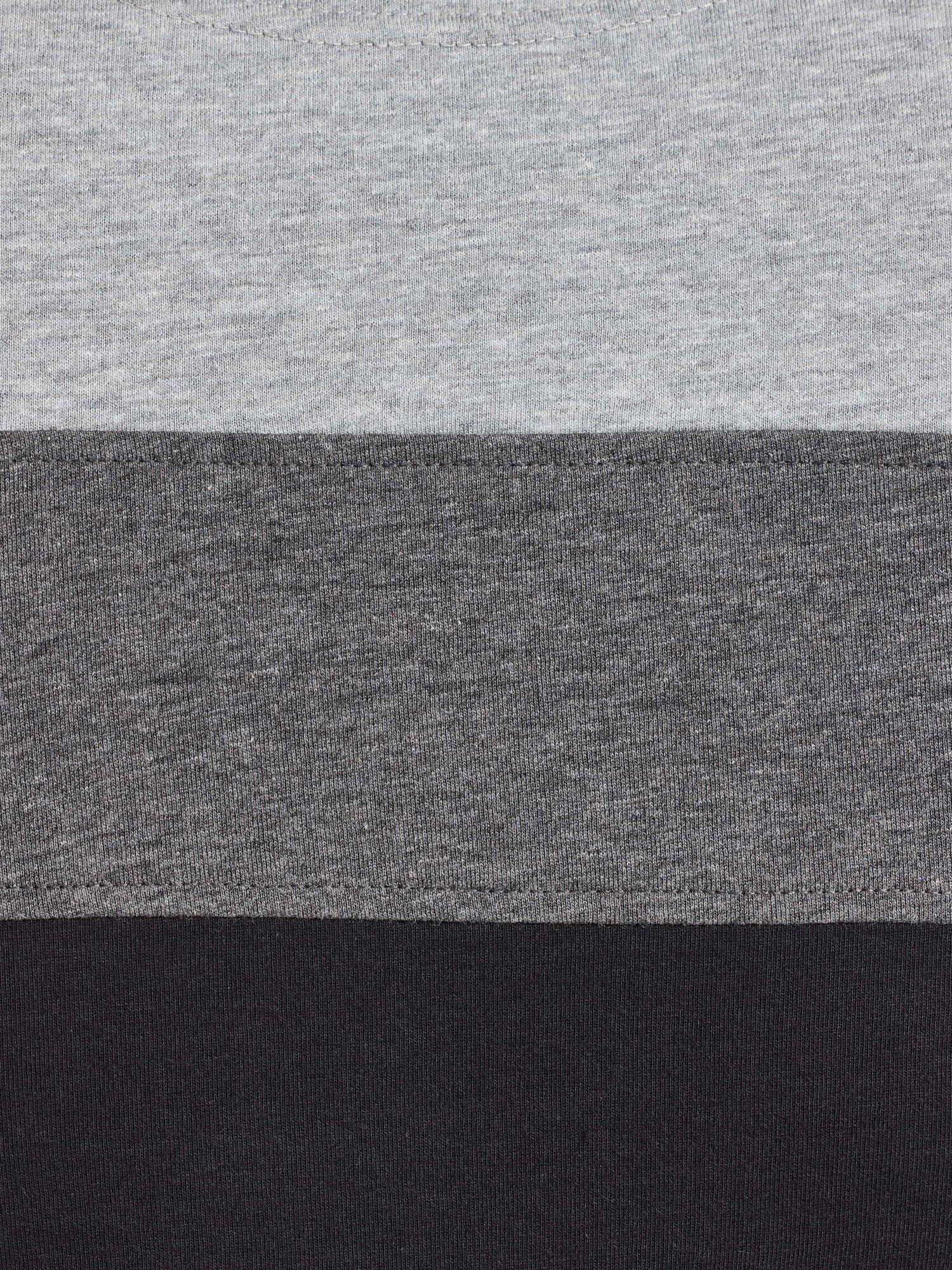 Product image 5 of 7, which shows Raging Bull Cut & Sew Panel T-Shirt, Black, S